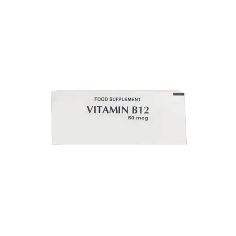 Vitamin B12 50 mcg 10 Tablet - Kegunaan, Efek Samping, Dosis dan Aturan Pakai - Halodoc