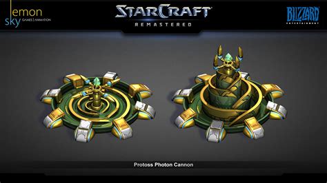 ArtStation - StarCraft Remastered Photon Cannon, Makoto Wong Ka Cun ...