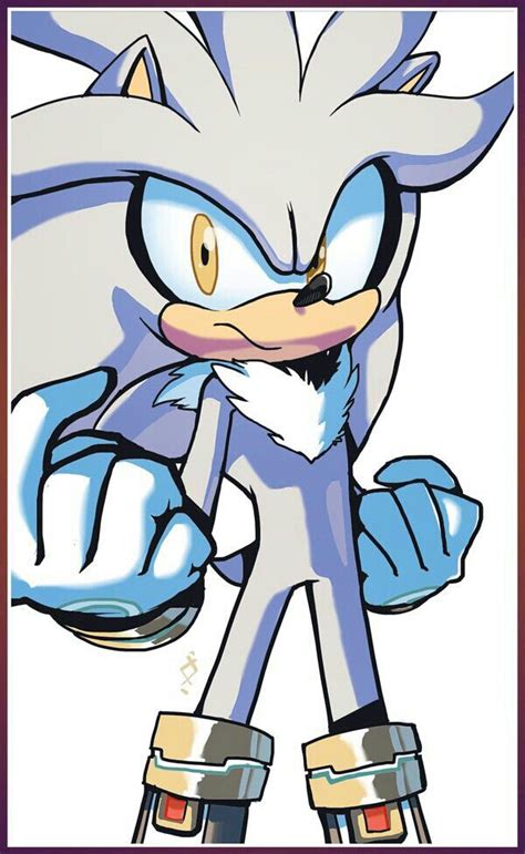 Silver the Hedgehog | Cómo dibujar a sonic, Dibujos divertidos, Sonic the hedgehog