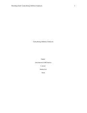 Gettysburg Address Analysis .docx - Running head: Gettysburg Address ...