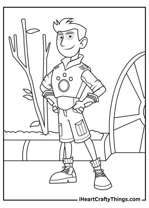 Wild Kratts Printable Coloring Pages