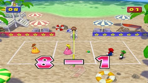 Mario Party 5 - Beach Volleyball - YouTube