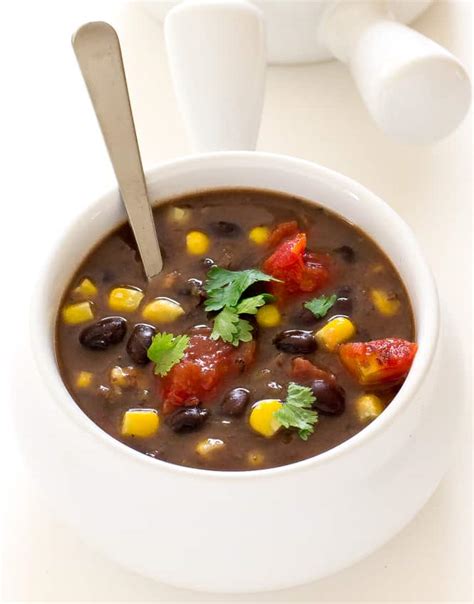 20 Minute Black Bean Soup | The Recipe Critic