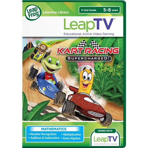 LeapFrog LeapTV Kart Racing: Supercharged! Educational, Active Video ...