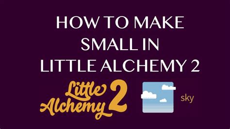 How to make Sky in Little Alchemy 2 - HowRepublic