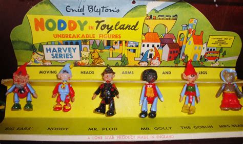 NODDY and Friends by Lone Star c1950s. | Old toys, Lone star, Vintage toys