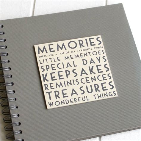 memories book/ album by posh totty designs interiors | notonthehighstreet.com