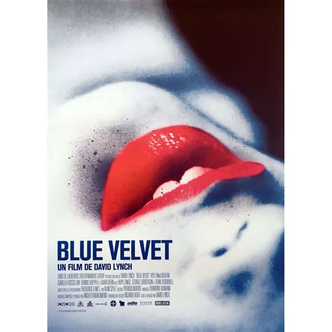 BLUE VELVET Movie Poster 15x21 in.