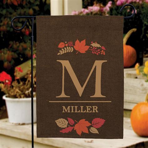 Personalized Fall Garden Flag | Fall garden flag, Garden flags, Autumn garden