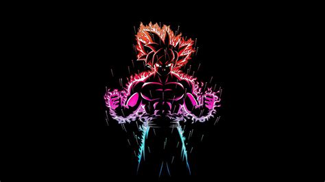 Download wallpaper 1366x768 dragon ball z, goku, ultra instinct, art, tablet, laptop, 1366x768 ...