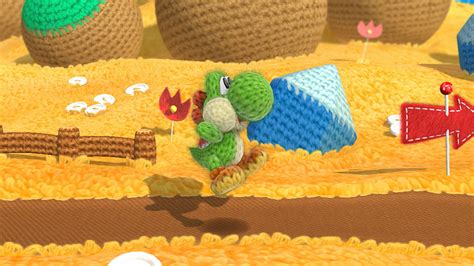 Cutest Yoshi Ever Yoshi’s Wooly World Gameplay Screenshot (Wii U)