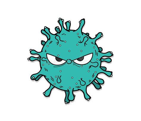 Coronavirus Virus Cartoon Doodle Illustration Stock Illustrations – 3,117 Coronavirus Virus ...