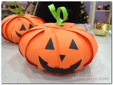 Halloween Paper Pumpkin – Crafty-Crafted.com