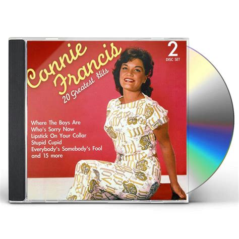 Connie Francis 20 GREATEST HITS CD