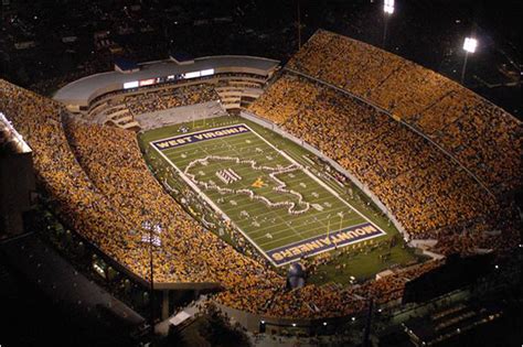 The History Behind West Virginia’s Best Stadium Visual - The Gold Rush ...