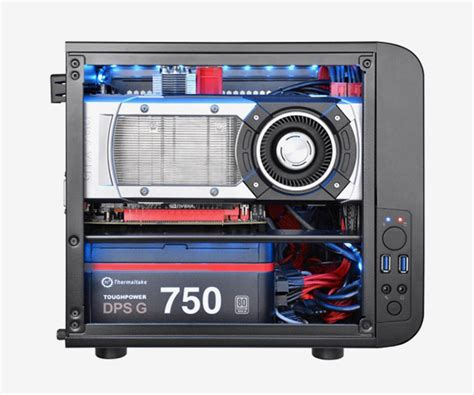 Thermaltake Goes Small: Core V1 mini-ITX Chassis Launched