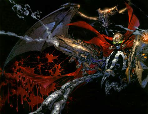 Spawn Undead Comic Bat HD Wallpaper