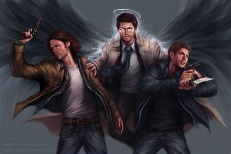 3840x2160 resolution | Supernatural Dean and Sam Winchester illustration HD wallpaper ...