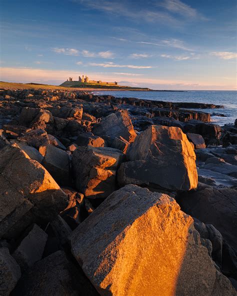 Dunstanburgh Ruins, First Light