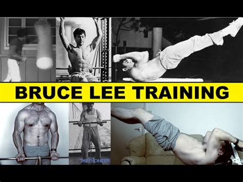 Bruce Lee's Training & Workouts - YouTube