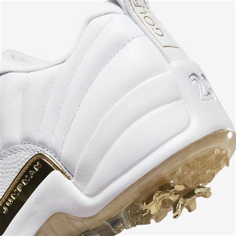 Air Jordan 12 Low Golf Masters White Metallic Gold | Jordans Shoes Review - Jordans Out