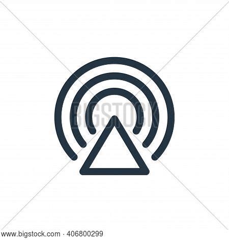 Broadcast Icon Vector & Photo (Free Trial) | Bigstock