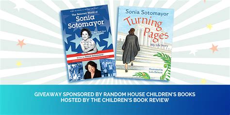 Win 2 Inspiring Books About Supreme Court Justice Sonia Sotomayor : The Childrens Book Review