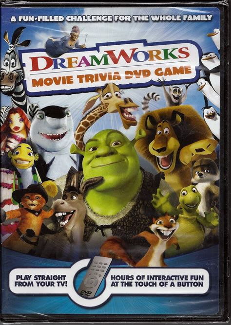 Dreamworks Movie Trivia DVD Game : Amazon.com.br: Eletrônicos