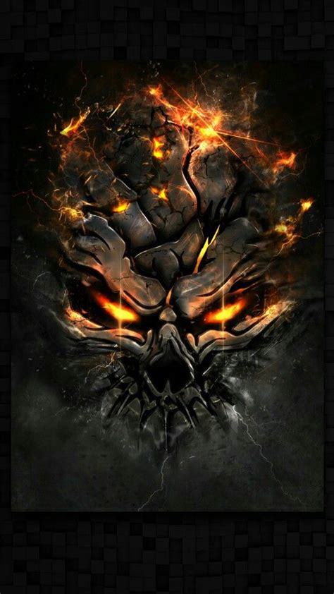 Zedge skull Wallpaper | Dark fantasy art, Skull wallpaper, Skull ...