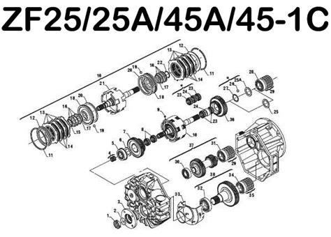 ZF Hurth Marine Transmission Shopping, Specifications and Repair ...