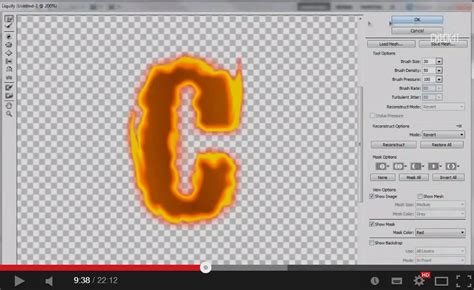 Create Realistic Fire Text Effect Photoshop Tutorial -DesignBump