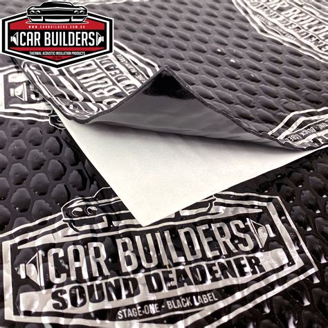 Sound Deadener/ Sound Deadening Material - Stage 1 - Car Builders