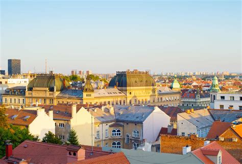 Skyline Zagreb Old Town Croatia | Stock image | Colourbox