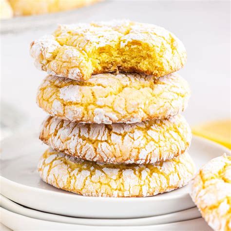 Lemon Cake Mix Cookies - Platter Talk