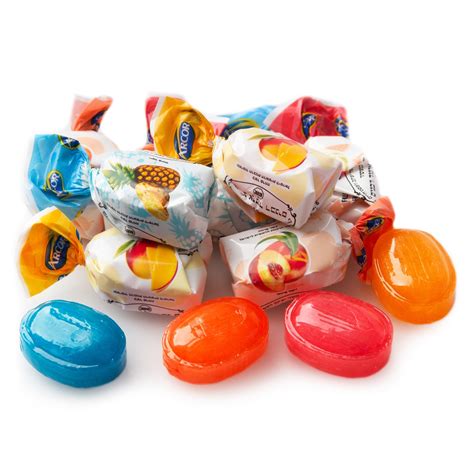 Arcor Tropical Fruit Filled Hard Candy • Wrapped Candy • Bulk Candy ...