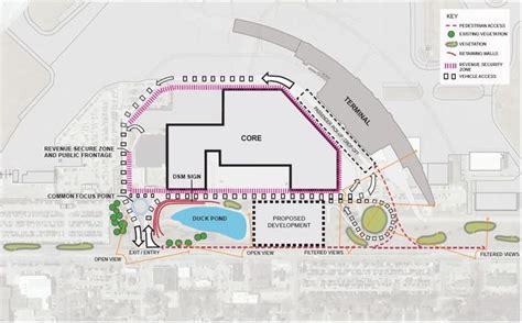 Des Moines airport's new entrance to terminal, parking opens Thursday