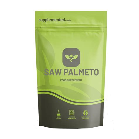 Saw Palmetto 3000mg Capsules – Supplemented