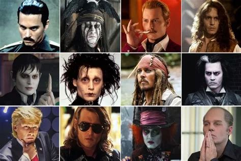 The many faces of Johnny Depp from Fear and Loathing in Las Vegas to ...