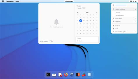 Kali-Light theme for GNOME 42