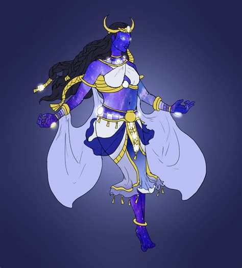 Smite Concept - Nut, Goddess of the Sky by Kaiology on DeviantArt