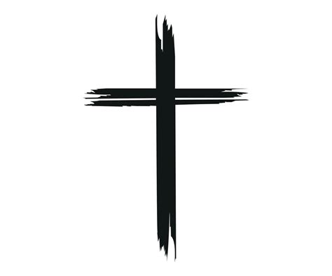 Religion Christian cross hand drawn icon vector illustration isolated 16005907 Vector Art at ...