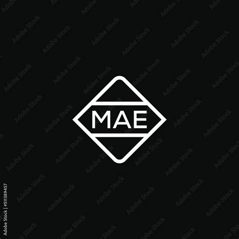 MAE letter design for logo and icon.MAE typography for technology ...