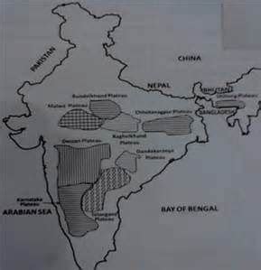 Malwa Plateau Map - Share Map