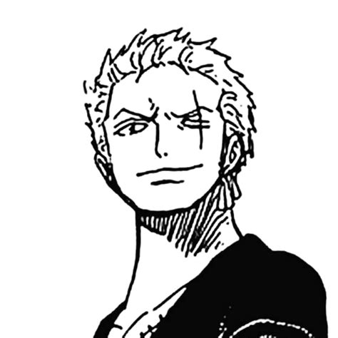 Roronoa Zoro Drawing Black And White Draw Earwax | The Best Porn Website