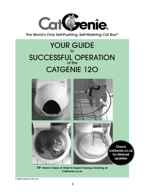 Catgenie 120 | PDF | Washing Machine | Toilet