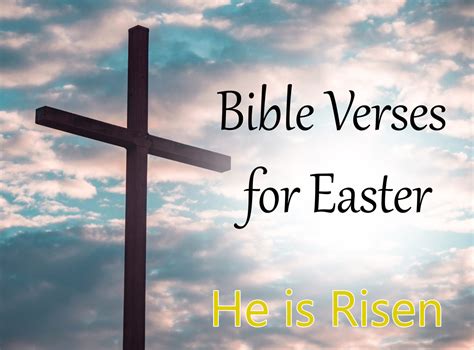 25 Bible verses about Easter - Heavenly Mindset