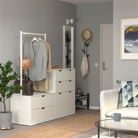 NORDLI 8-drawer dresser - white - IKEA