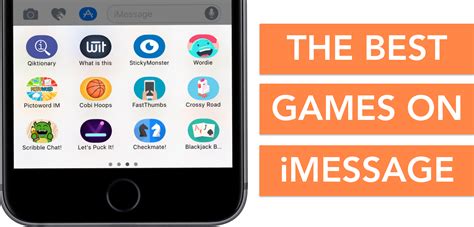 The best iMessage games