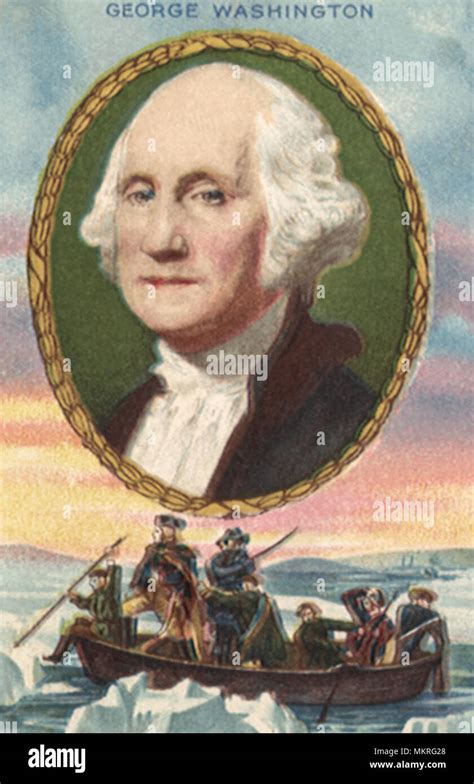 George washington crossing the delaware river hi-res stock photography ...