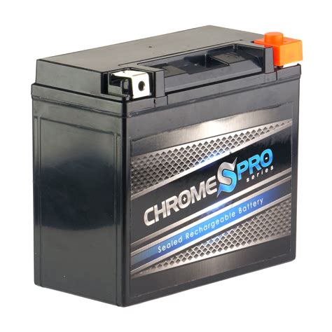 Chrome Pro Battery YTX20HL-BS (20HL-BS 12 Volts,18 Ah, 310 CCA) Atv Battery for Brp Can-am 400cc ...